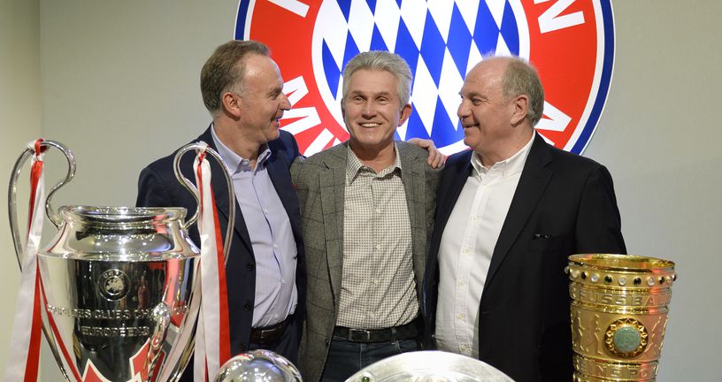 Karl-Heinz Rummenigge, Jupp Heynckes i Uli Hoeness (Foto: AFP)