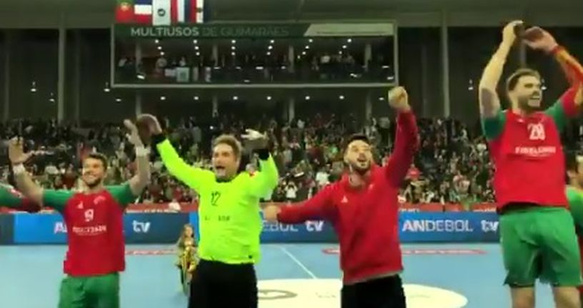 Slavlje Portugalaca (Screenshot: Twitter)