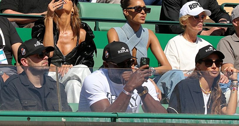 Izabel Goulart, Cindy Bruna i Usain Bolt