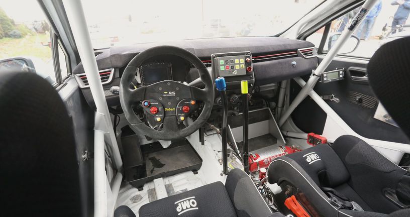 Unutrašnjost WRC automobila