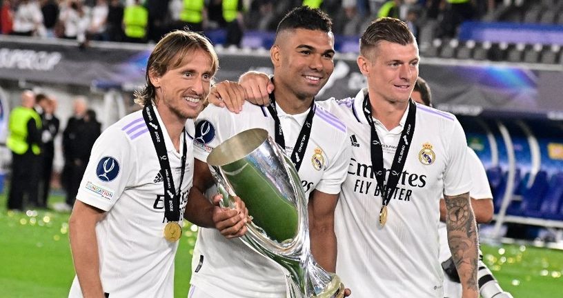 Modrić, Casemiro i Kroos