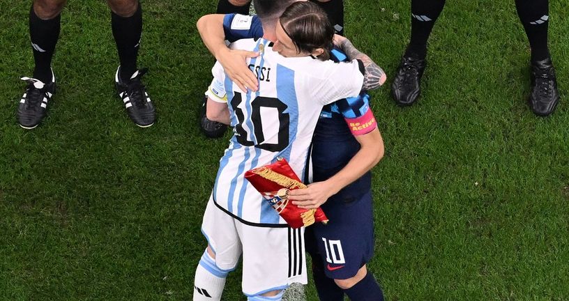 Leo Messi i Luka Modrić