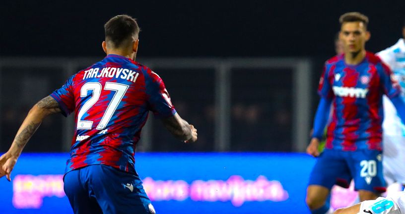 Detalj s utakmice Rijeka - Hajduk