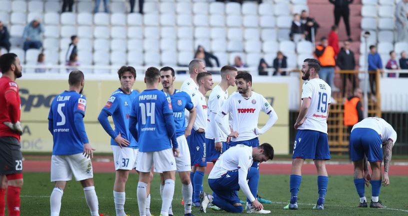 Široki Brijeg na Poljudu u prijateljskom susretu protiv Hajduka