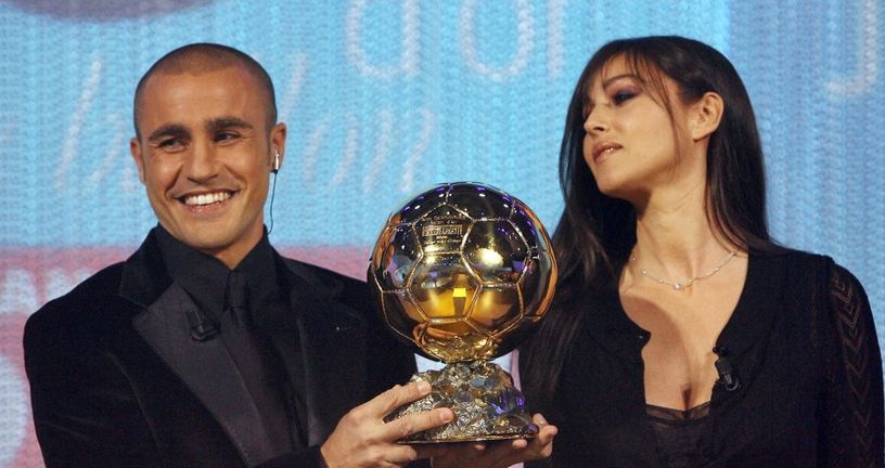 Fabio Cannavaro i Monica Bellucci