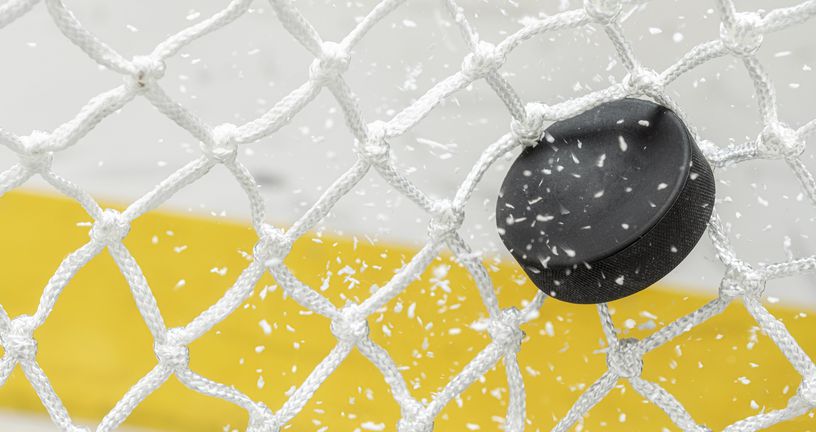 Hokej na ledu (Ilustracija)