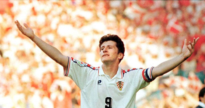 Davor Šuker na Euru 1996. u Engleskoj