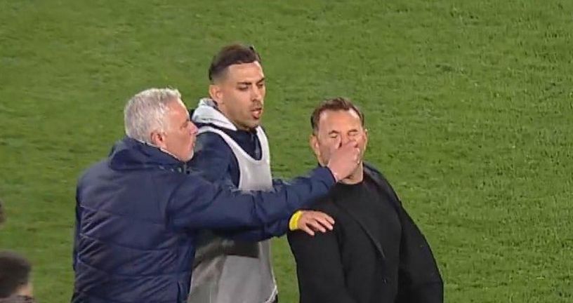 Jose Mourinho i Okan Buruk