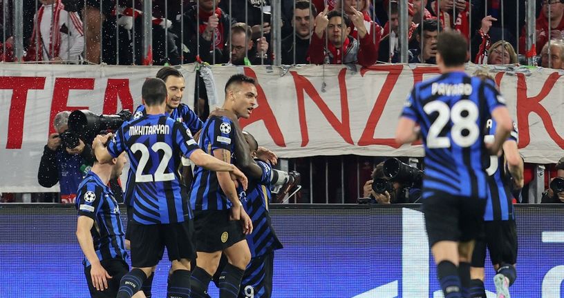 Slavlje Intera na Allianz Areni