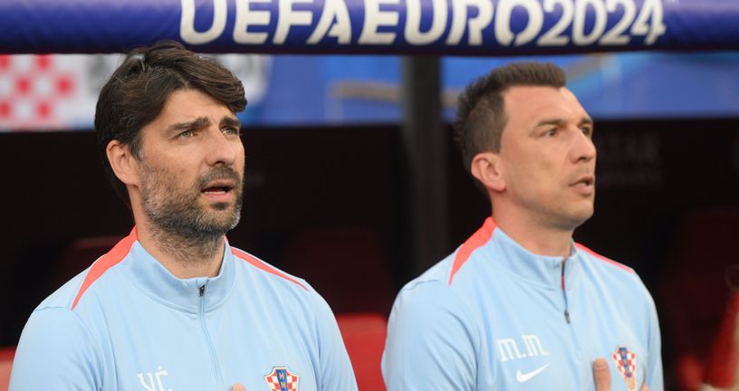 Vedran Ćorluka i Mario Mandžukić