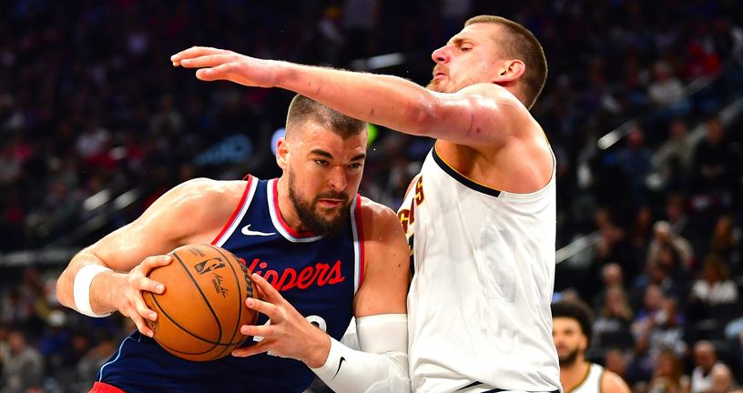 Ivica Zubac i Nikola Jokić