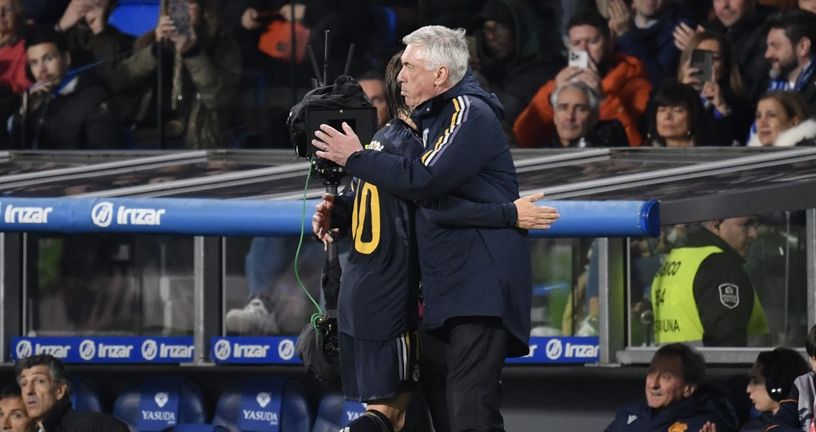 Modrić i Ancelotti