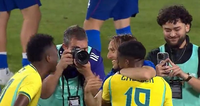 Luka Modrić, Vinicius i Endrick