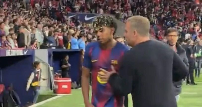 Lamine Yamal i Hansi Flick