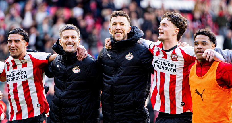 Slavlje igrača PSV-a