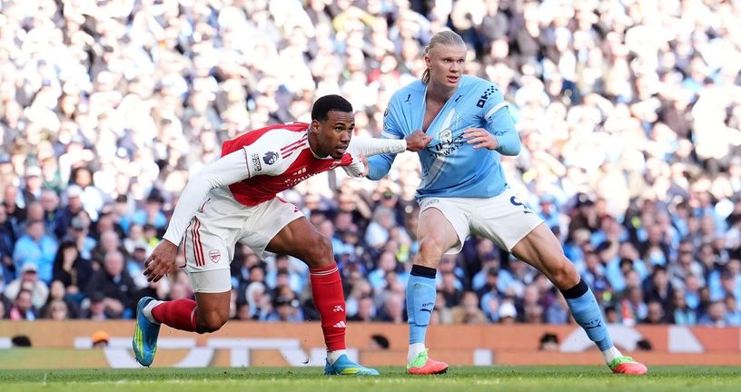 Gabriel i Erling Haaland