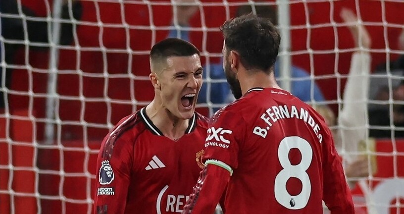 Bruno Fernandes i Benjamin Šeško