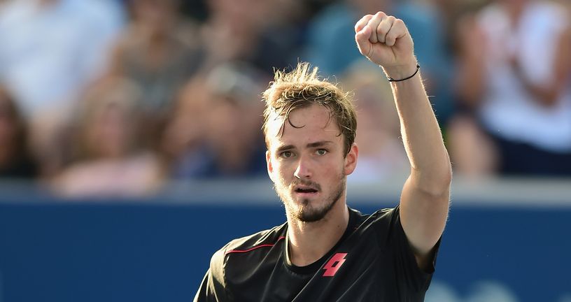 Daniel Medvedev slavi pobjedu (Foto: AFP)
