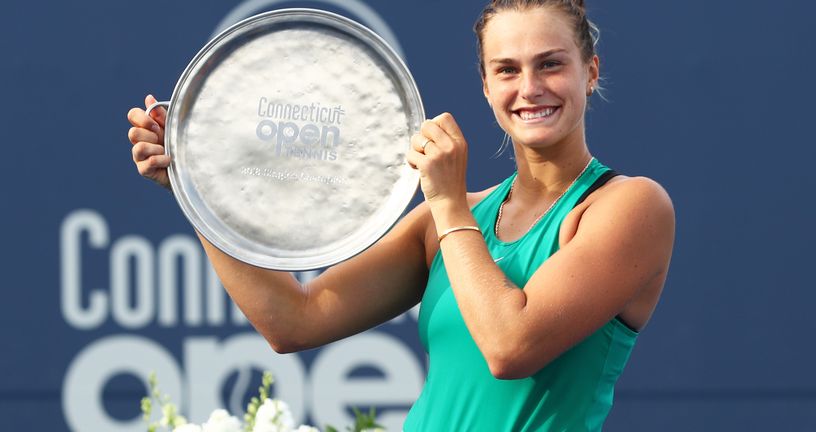 Arina Sabalenka s prvom titulom (Foto: AFP)