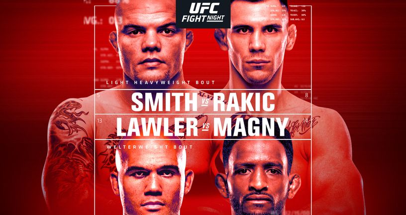 UFC: Aleksandar Rakić vs Anthony Smith