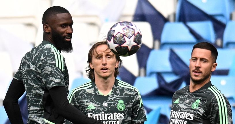 Antonio Rüdiger, Luka Modrić i Eden Hazard