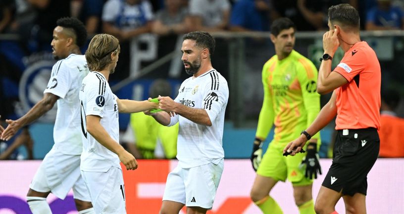 Luka Modrić i Dani Carvajal
