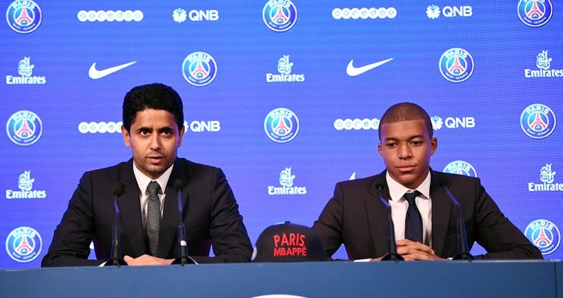 Nasser Al-Khelaifi i Kylian Mbappe