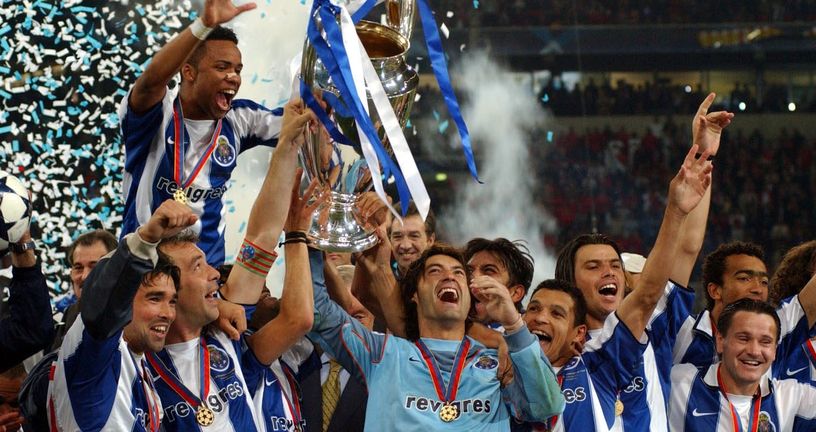 Nogometaši Porta s trofejem Lige prvaka