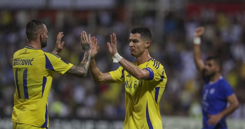 Marcelo Brozović i Cristiano Ronaldo