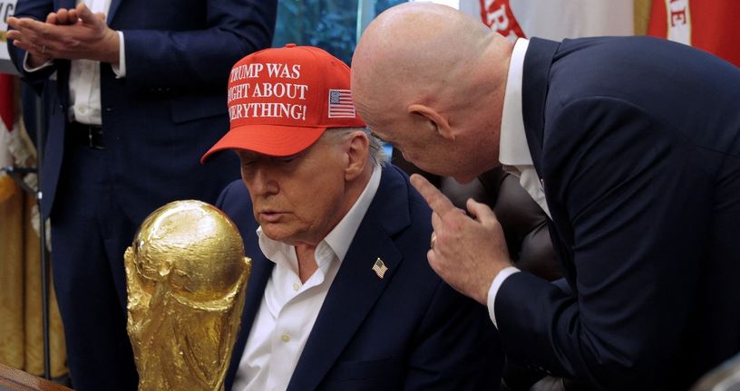 Donald Trump i Gianni Infantino