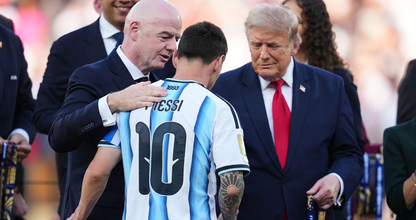 Messi i Infantino
