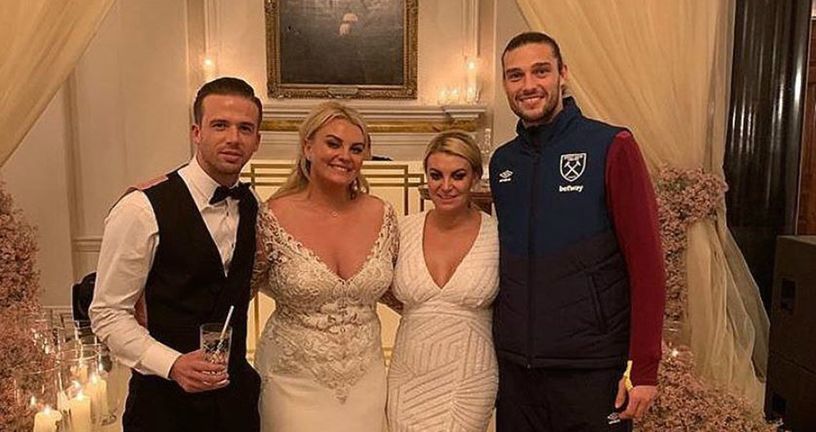 Andy Carroll na svadbi (Foto: Instagram)