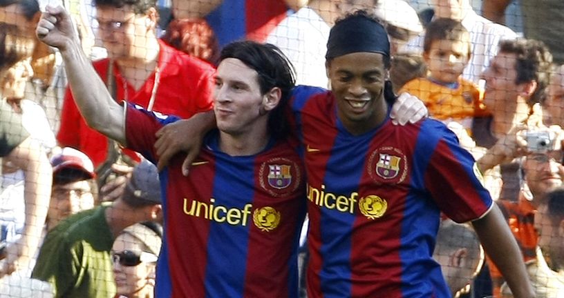 Lionel Messi i Ronaldinho