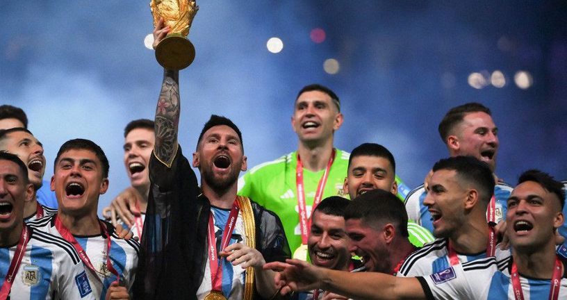 Messi i Argentinci slave titulu