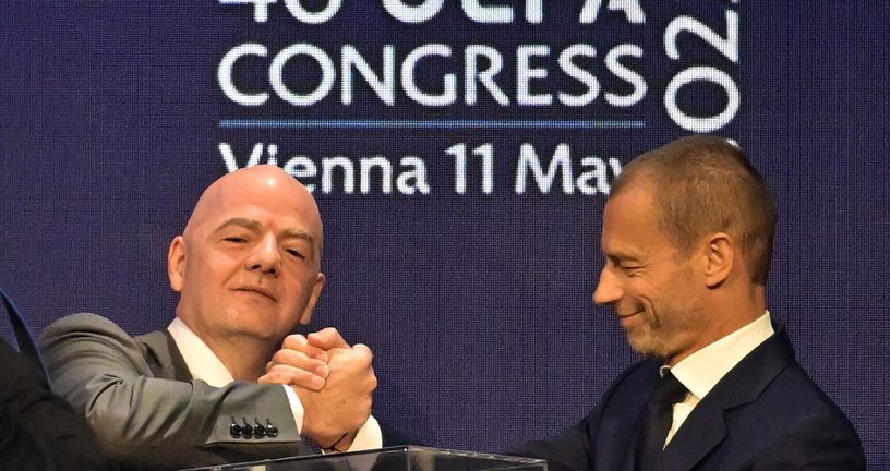 Gianni Infantino i Čeferin