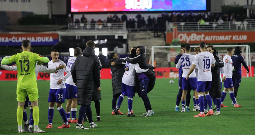 Hajduk - Dinamo 1:0 na Poljudu