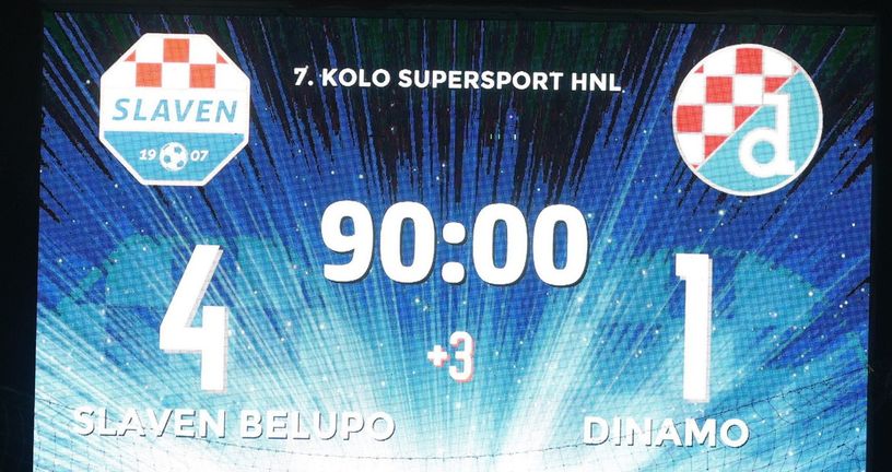Slaven Belupo - Dinamo 4:1