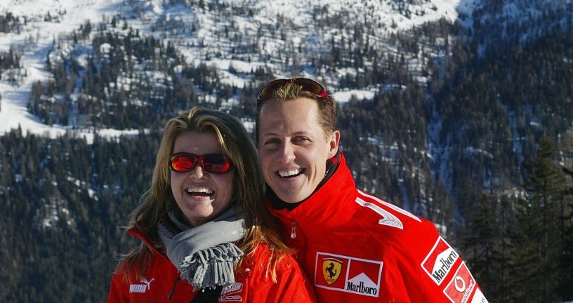 Corinna i Michael Schumacher