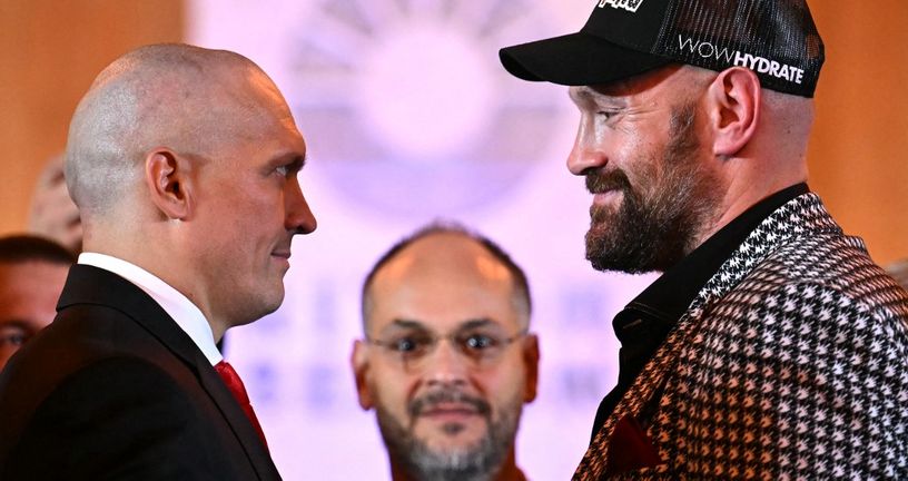 Oleksandr Usik i Tyson Fury