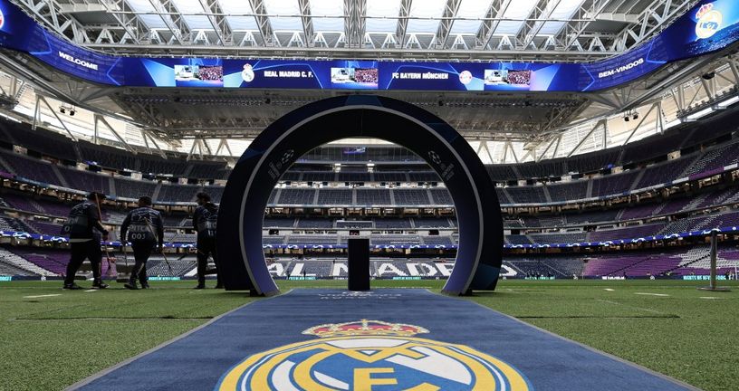 Grb Real Madrida na Santiago Bernabeuu