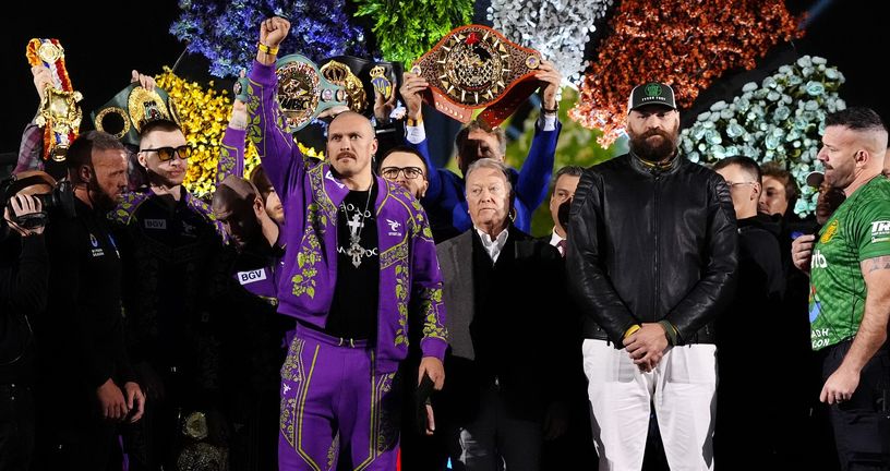 Oleksandr Usik i Tyson Fury