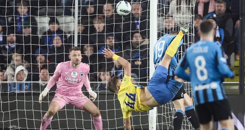 Pogodak Luke Vuškovića protiv Club Bruggea