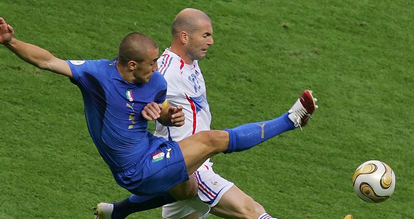 Fabio Cannavaro i Zinedine Zidane