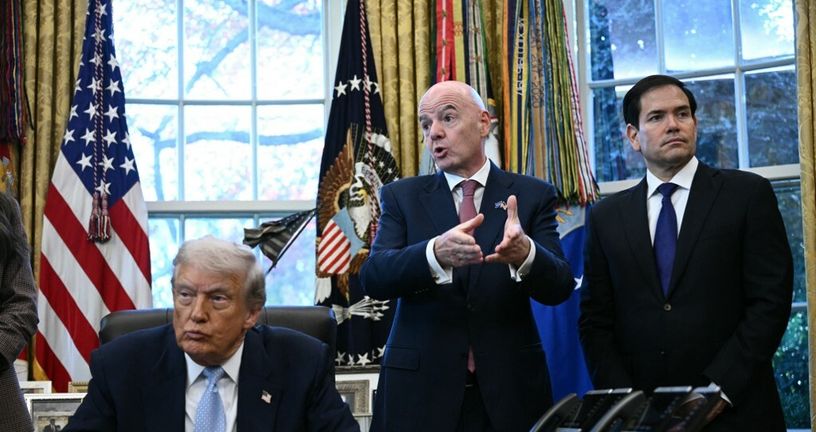 Trump i Infantino