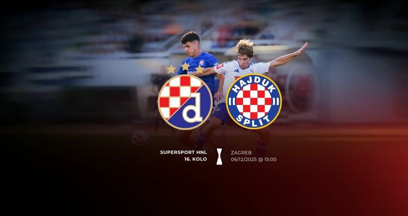 DINAMO - HAJDUK, prijenos