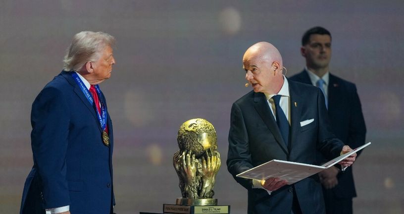 Donald Trump i Gianni Infantino