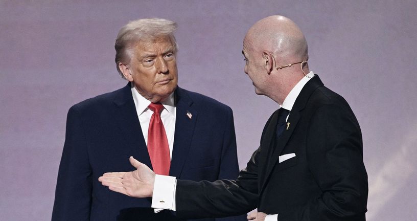 Gianni Infantino i Donald Trump