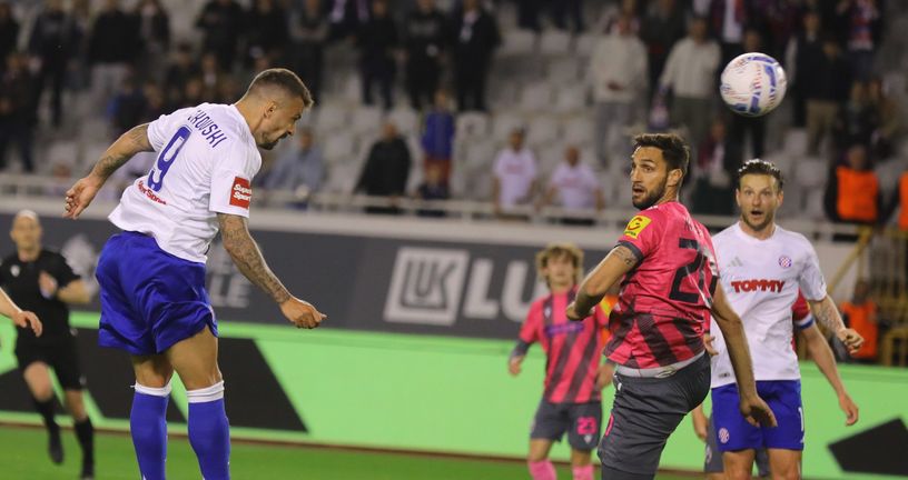 Hajduk - Lokomotiva, gol Trajkovskog