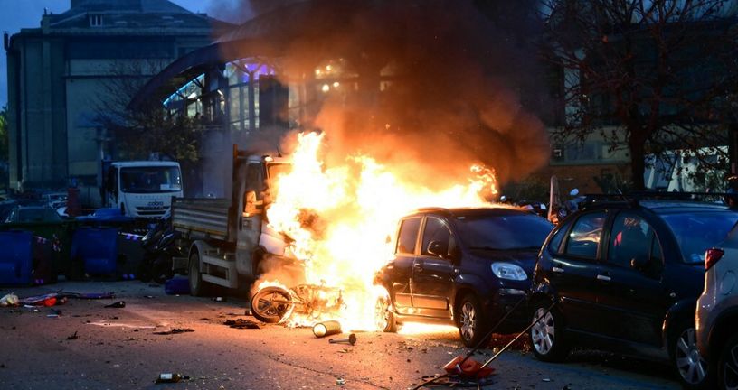 Neredi pred utakmicu Genoa - Inter