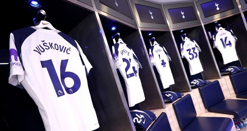 Dres Luke Vuškovića u Tottenhamu
